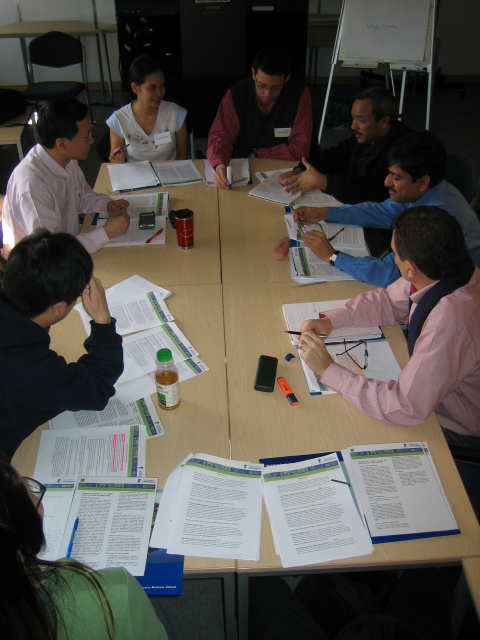 We were preparing for a "press conference" after we have finalised our "position" on an issue that concerned a real-life experience of a tribe in Ecuador.  
