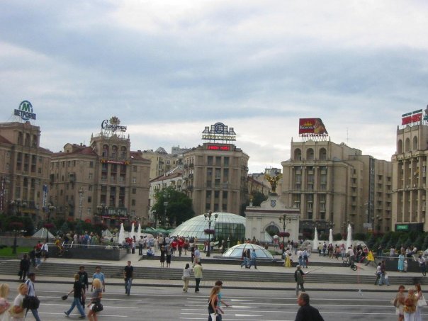 This is where Ukraine's recent history has been shaped many times over. Following peaceful street revolutions in the Philippines and elsewhere, resulting in the ousting of the incumbent, this place is ground zero for the Orange Revolution and its other permutation. It is also referred to as Maidan Square. 