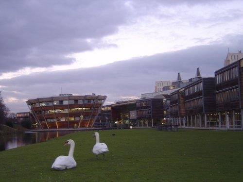Nottingham University Jubilee campus, UK, Winter, 2007