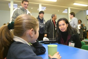 We met kids.  (Visit to one of the schools supported by a Nottingham-based company trying to make a difference in their host community.) 