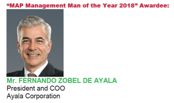 Ayala has most family members named ‘Management Man of the&nbsp;Year’