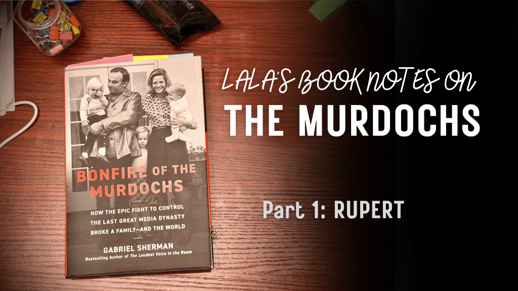 RUPERT MURDOCH: The man who wanted&nbsp;everything